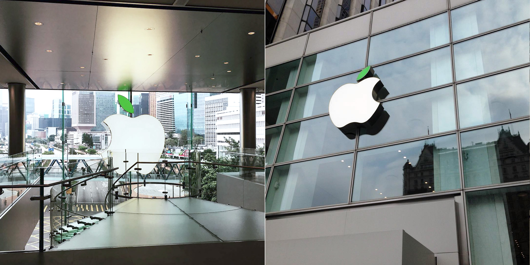 Apple ifc mall und Apple Fifth Avenue (temp.)