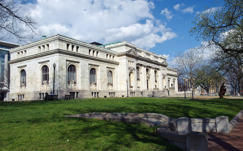 Die Carnegie Library in Washington, D.C. (USA)