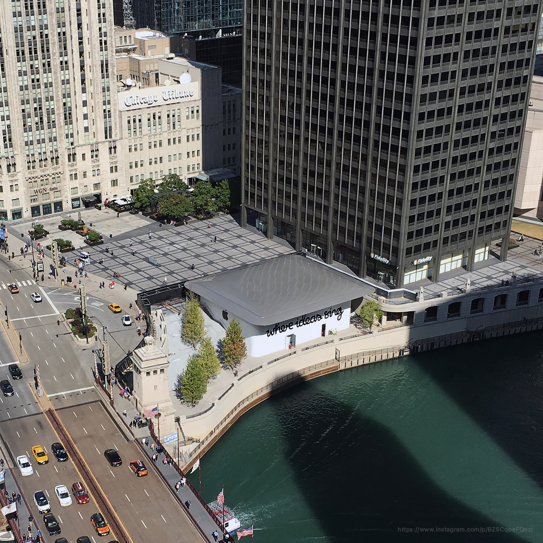 Große Eröffnung in 14 Tagen: Apple Michigan Avenue in Chicago