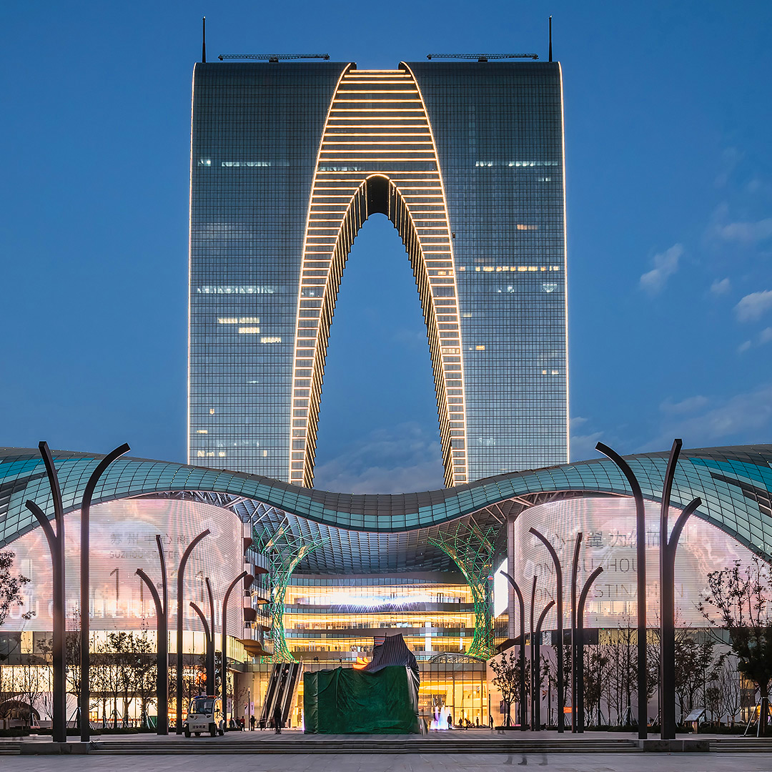 Baustellenkaleidoskop: Apple Suzhou Center