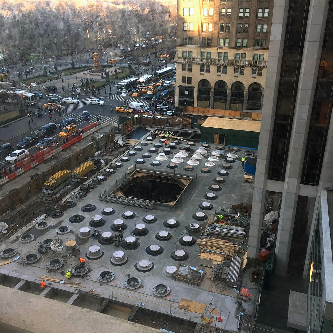 Baustellenkaleidoskop: Apple Fifth Avenue