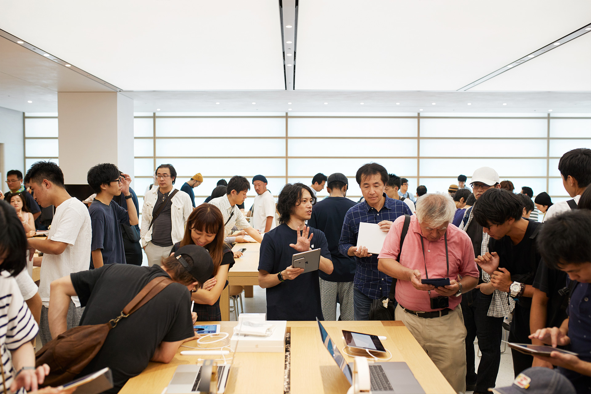 Eröffnung von Apple Kyoto