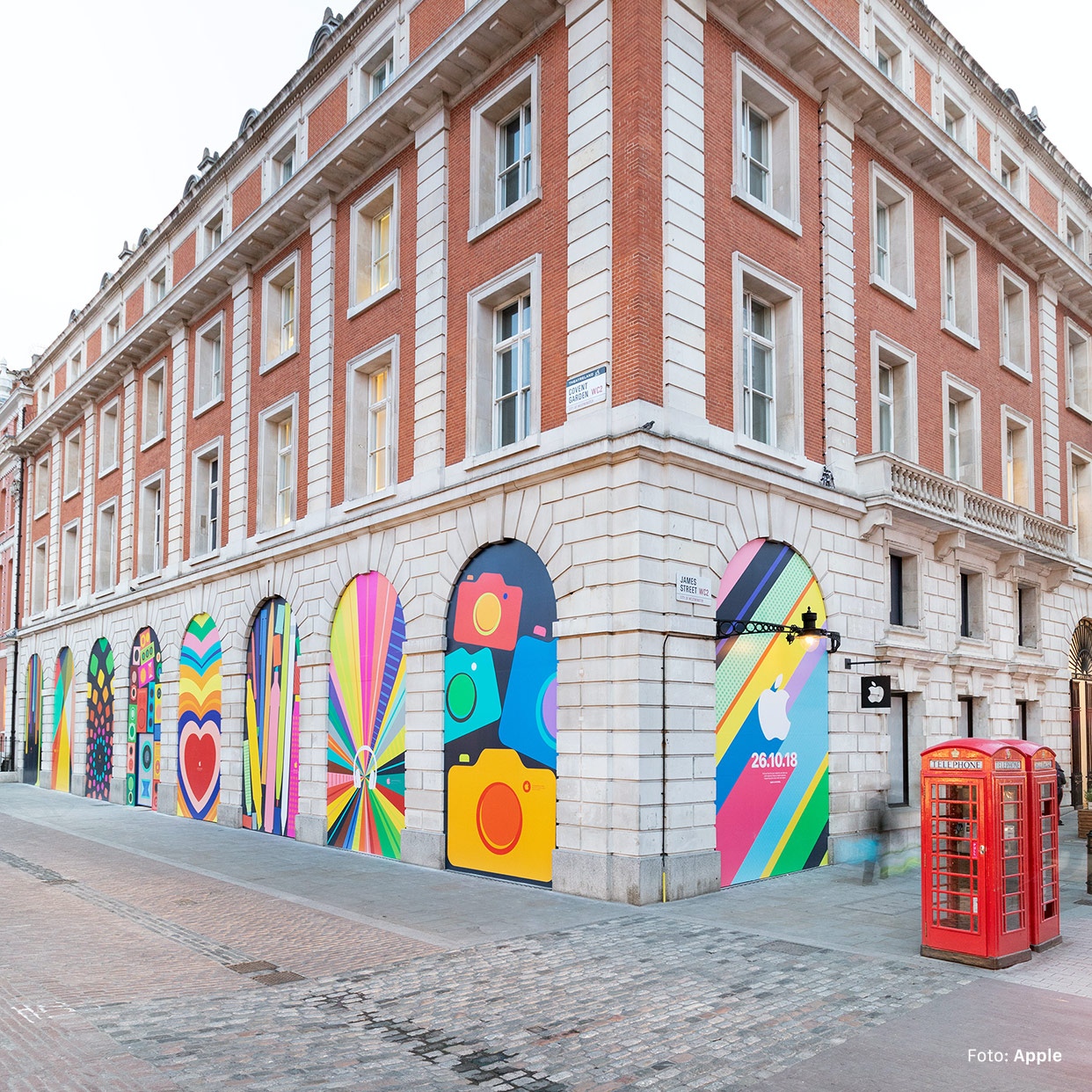 Apple Covent Garden: Wiedereröffnung am 26. Oktober, pünktlich für das iPhone X🅁 |u
